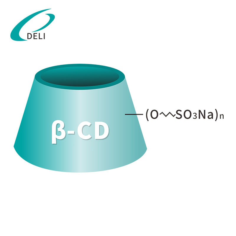 Betadex-sulfobutyylieetterinatrium CAS-NO 182410-00-0 Sulfobutyyli-beetasyklodekstriininatrium